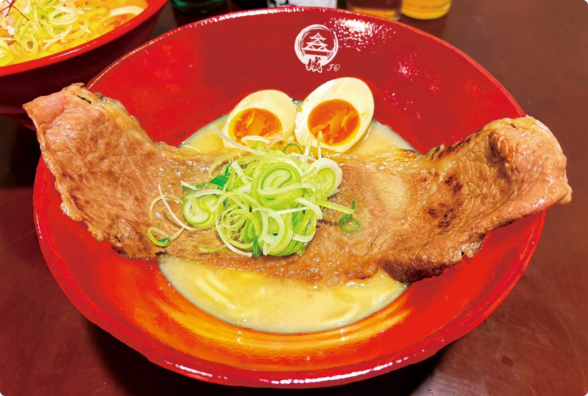 奈良県産の黒毛和牛を贅沢に使用した「大和牛らーめん」