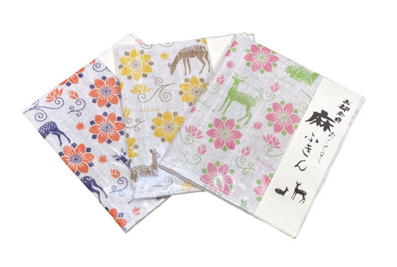 奈良の麻ふきん