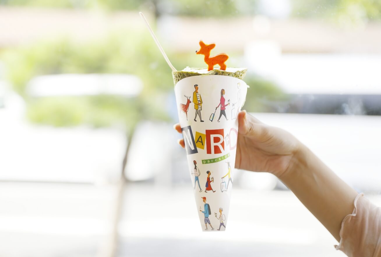 かわいい鹿クッキーとパッケージ