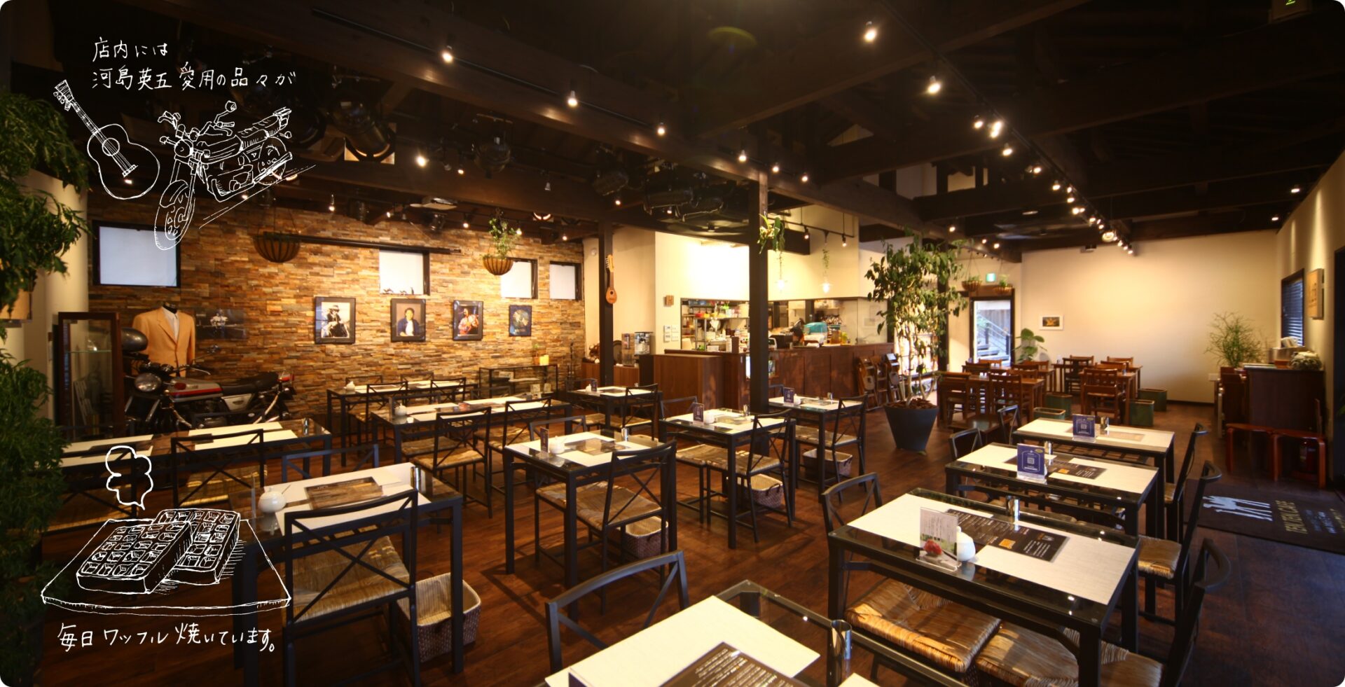 TEN.TEN.CAFEの店内