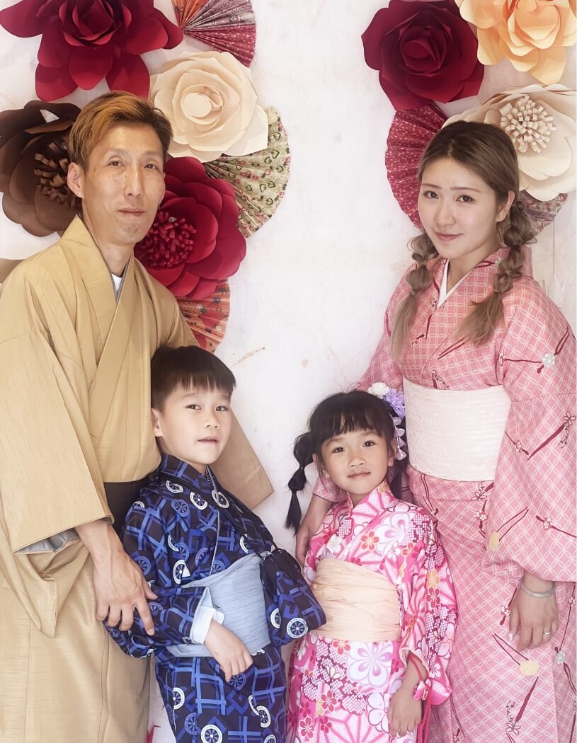 家族で着物レンタル