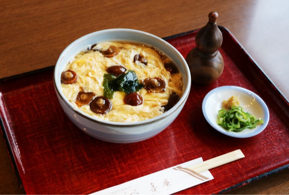 なめこそばの写真