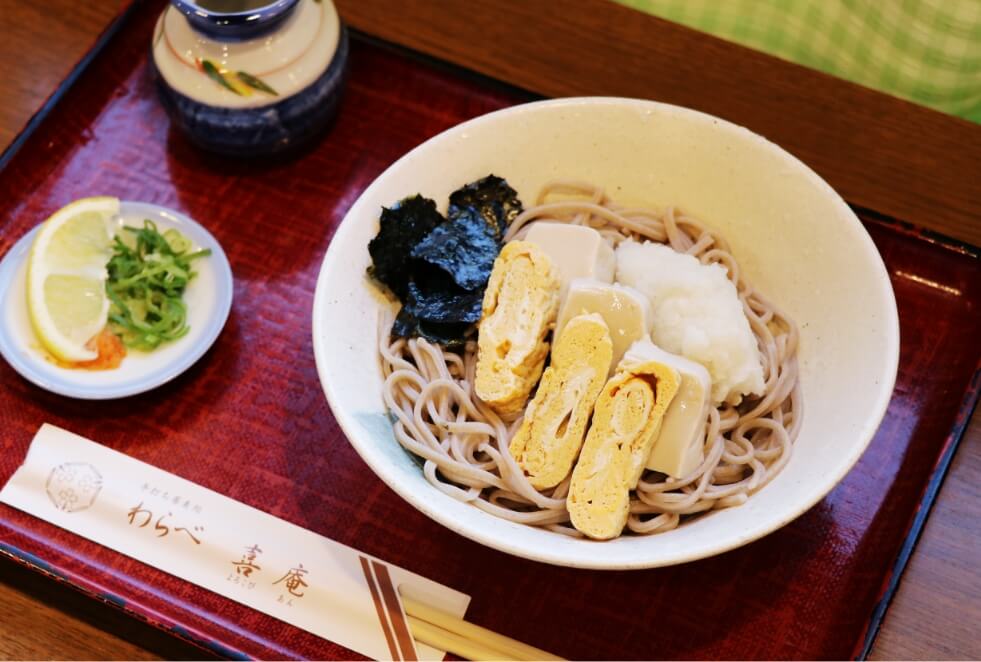 おそば料理の写真