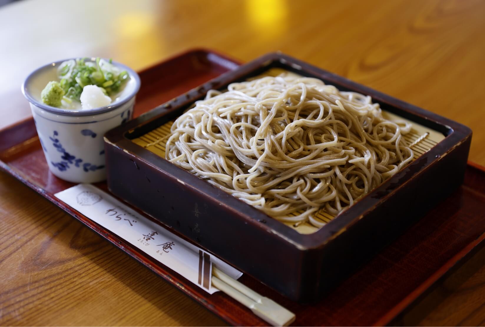 わらべ喜庵自慢のざるそば